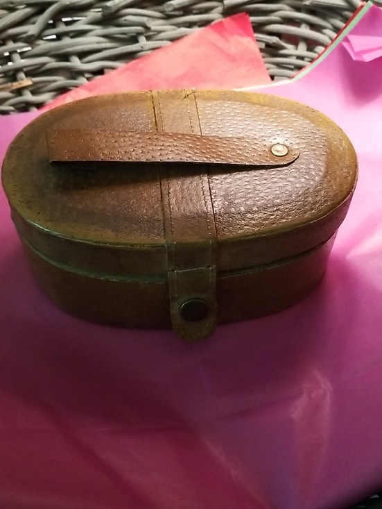 Other - Vintage Leather Sewing Box